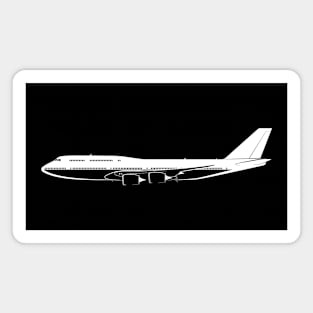 747-8i Silhouette Magnet